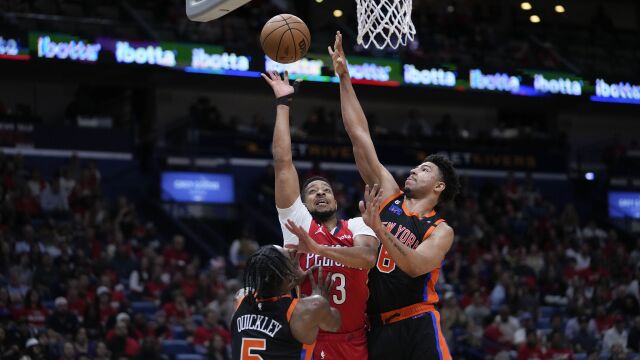 尼克斯vs鹈鹕精华回放 尼克斯东部第五首轮对战骑士