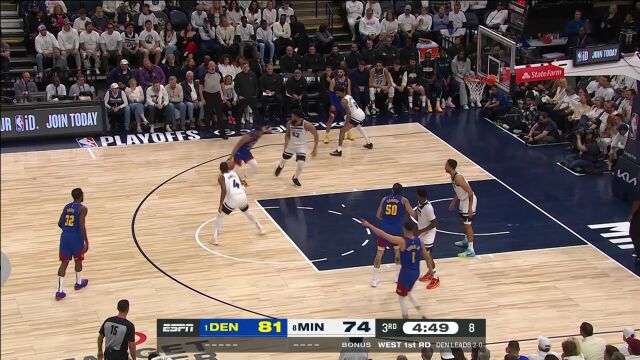 蛇打七寸！布朗抓住唐斯速度弱点疯狂突破得分