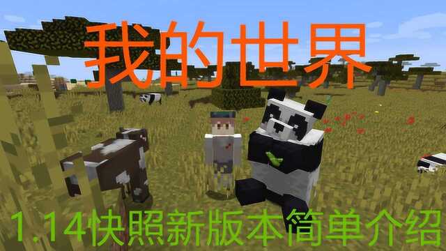 我的世界1.14新快照新物品新功能简单介绍