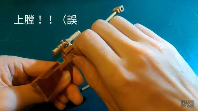 冰棒棍手工DIY系列:用竹筷制作黑卡蒂II!