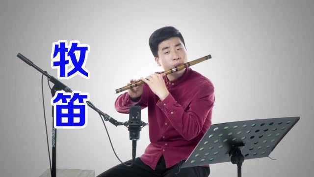 竹笛老师杜子华独奏十大笛曲之一《牧笛》旋律婉转悠远悠扬