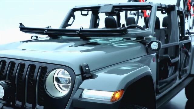 为越野而生!2020 吉普JEEP 角斗士GLADIATOR modified