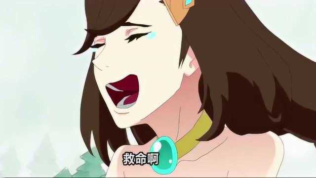 王者荣耀动漫:大乔和妲己遭人围攻!