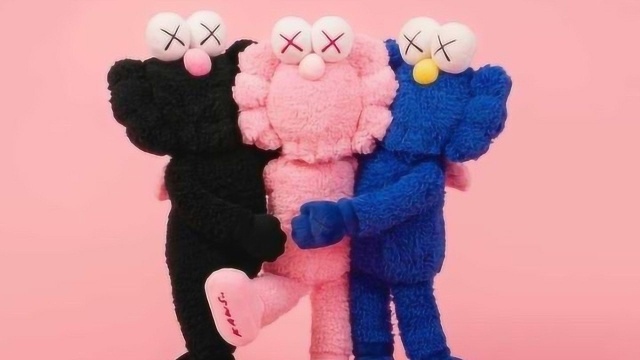 Kaws再次推出毛绒公仔,粉色少女心爆棚!