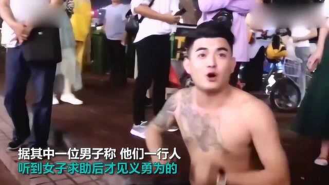 街头上演'古惑仔'火拼,花臂男一脸委屈:纹身了就不是好人吗?