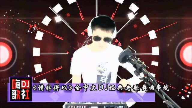 《情非得以》全中文DJ经典老歌舞曲串烧大碟!