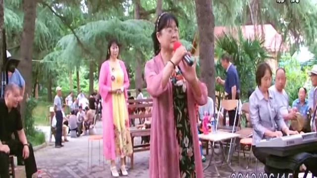 豫剧《蝴蝶杯》选段“满江中波浪静月光惨淡”杨朝霞演唱