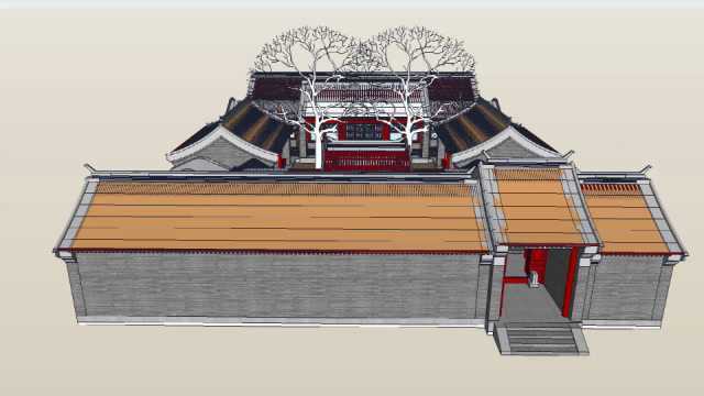 高贵大气的中式四合院,尽显皇家风范,魅力不可阻挡