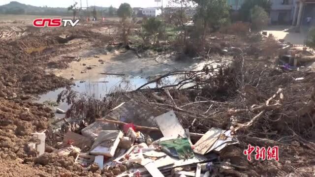 湖南衡东灾后重建见闻:农户生产渐恢复河堤决口护坡加固