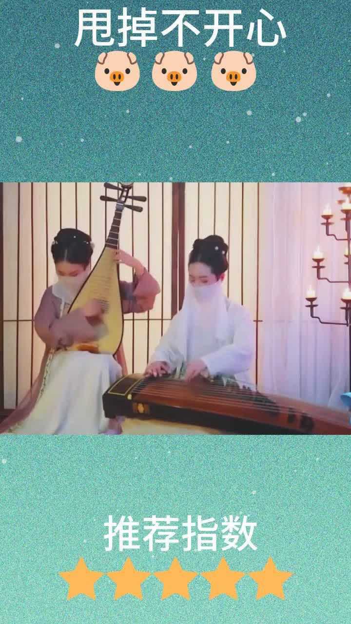 琵琶和古筝的音乐碰撞这曲知否知否太好听了两位妹子有才啊