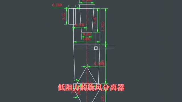 旋风除尘器图纸图片