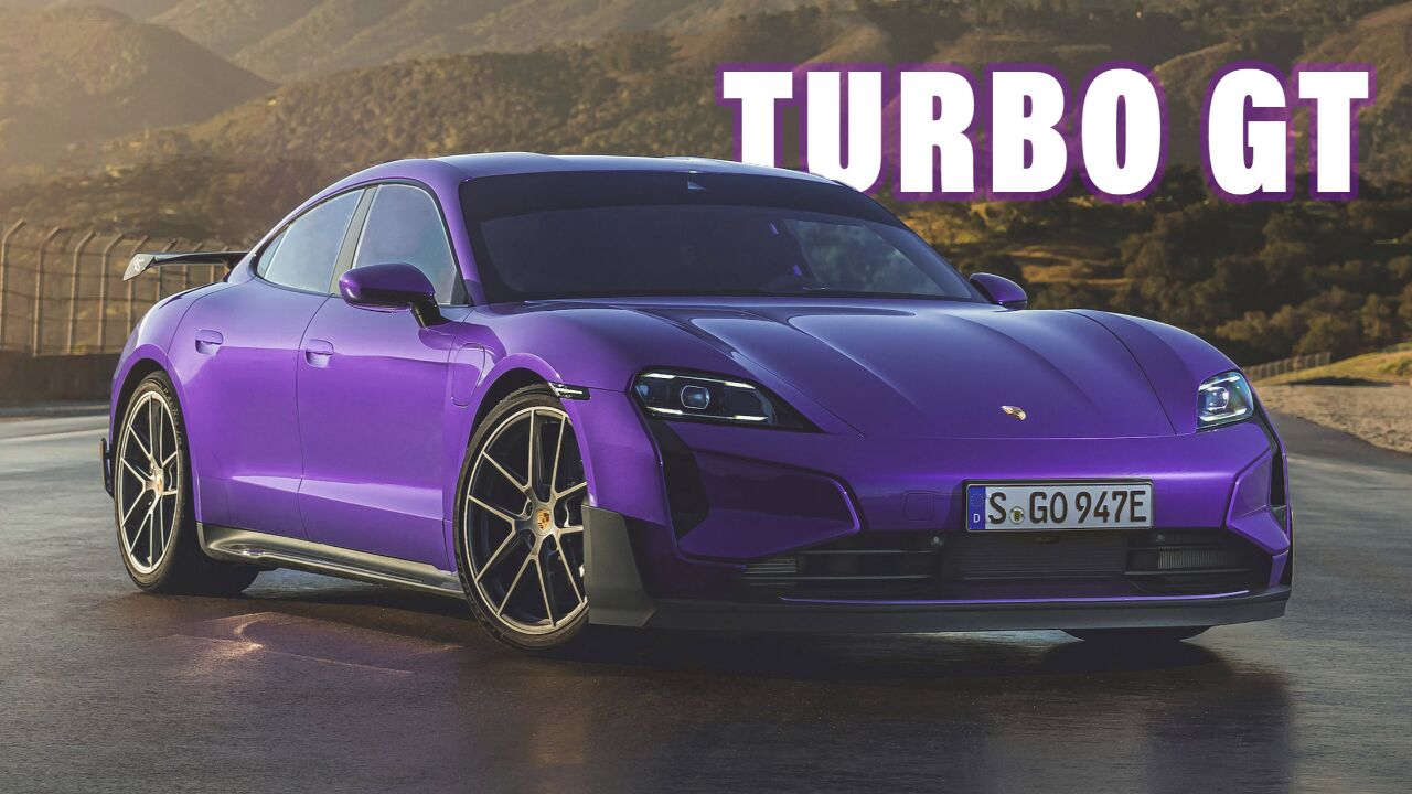 评测2025款保时捷Taycan Turbo GT,电动超跑天花板?