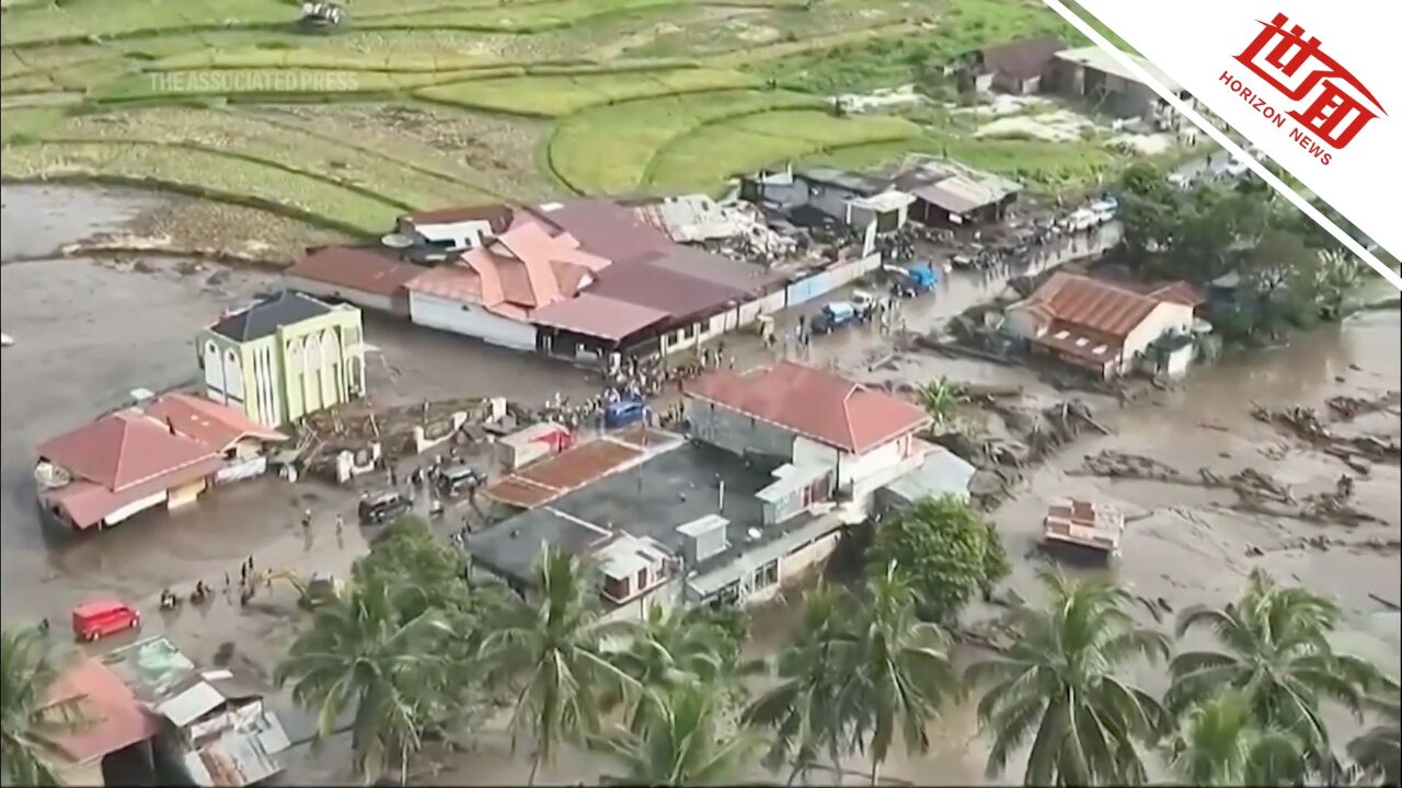 印尼苏门答腊岛暴雨引发山洪 近200座房屋被淹没已致41人遇难