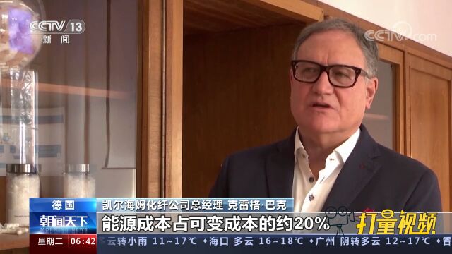 能源成本飙升,德国化纤企业被迫寻找替代能源