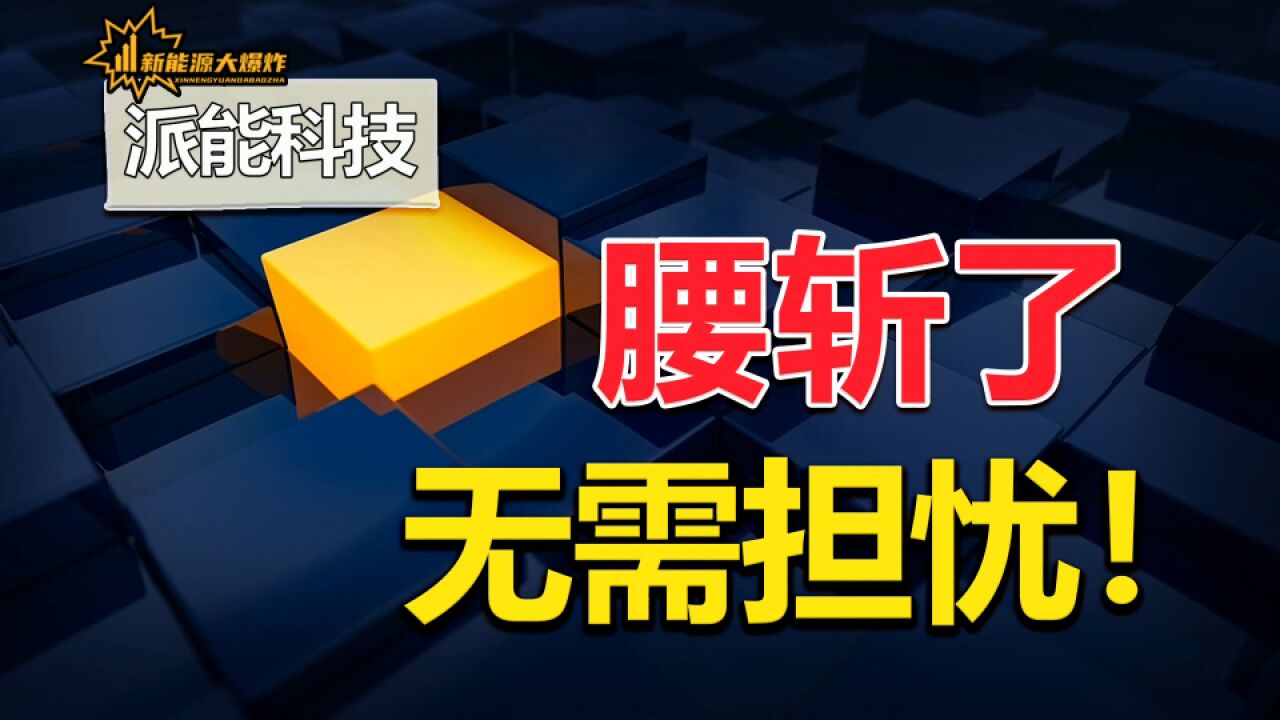 炸裂的业绩,股价却腰斩,全球户储龙头,派能科技究竟怎么了?