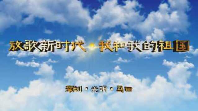 深圳市光明区马田街道庆祝新中国成立70周年