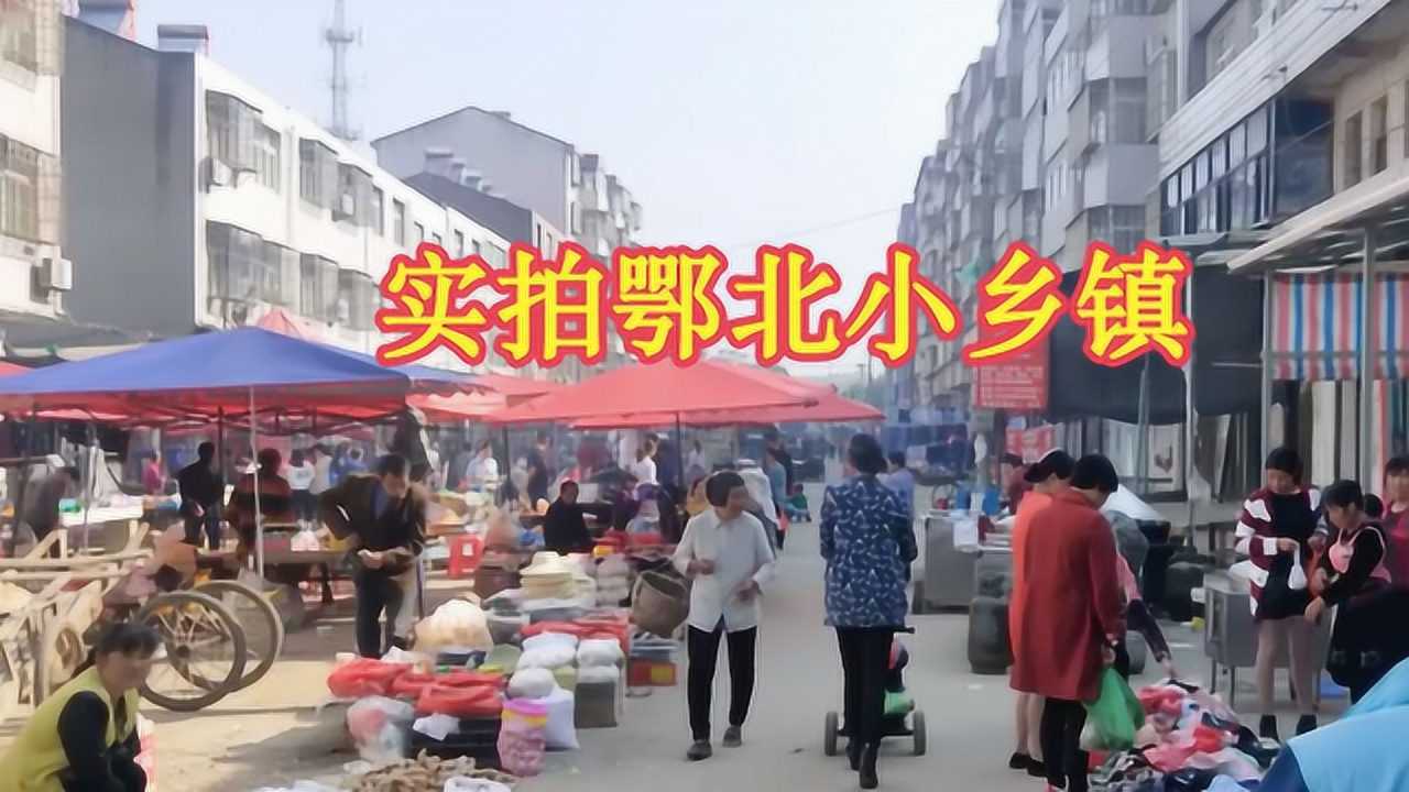 实拍安陆陈店早集