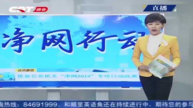 吉林省“净网2019”专项行动战果丰硕 共侦破204起相关案件