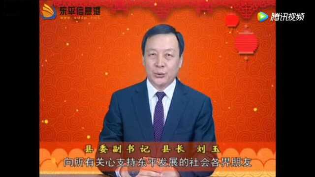 东平县县长春节电视讲话!