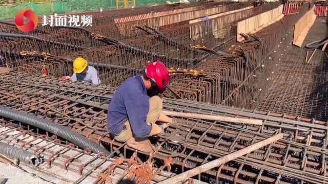 四川自贡东部新城二期基础设施建设项目复工 复工前筹备一次性医用口罩2万余个