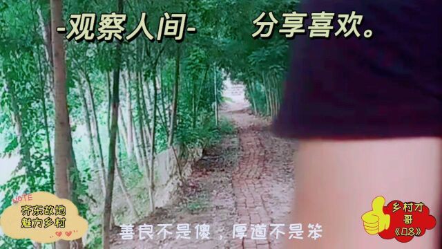 齐东黄河乡村才哥感悟人生篇外拍场景记录《13》