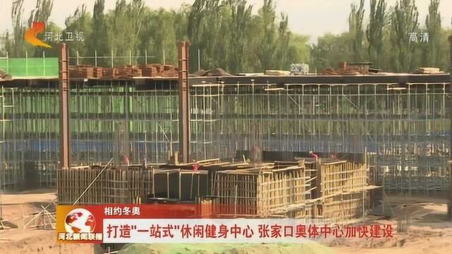 打造“一站式”休闲健身中心 张家口奥体中心加快建设