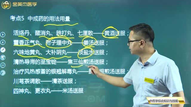 中药学知识:中成药的用法用量都在这里了,在服用时应该格外注意什么呢?