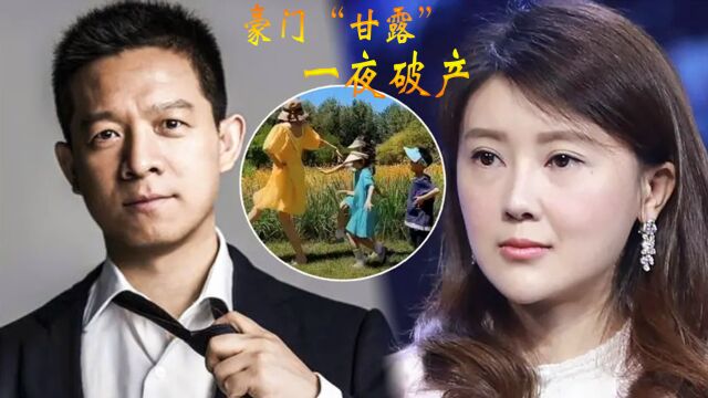 豪门阔太甘薇:4个月前千亿家产,如今穷困潦倒让人心疼?