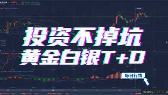 今日现货黄金白银TD早盘解析丨2020年11月27日上海黄金交易所行情