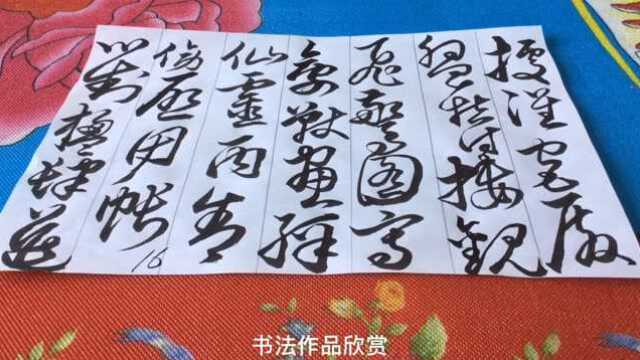 草书书法作品欣赏,请大家一起交流学习