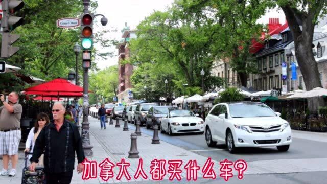 加拿大有177万华裔,那本国人都买什么车?大众仅排第四!