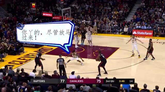 NBA轻松时刻:小钢炮洛瑞果然名不虚传,竟然拱对手的裆,太搞笑了