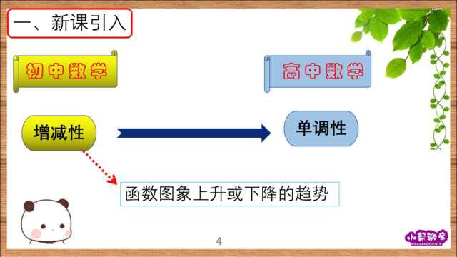 高一数学必修1《函数基本性质》:1.1函数的单调性