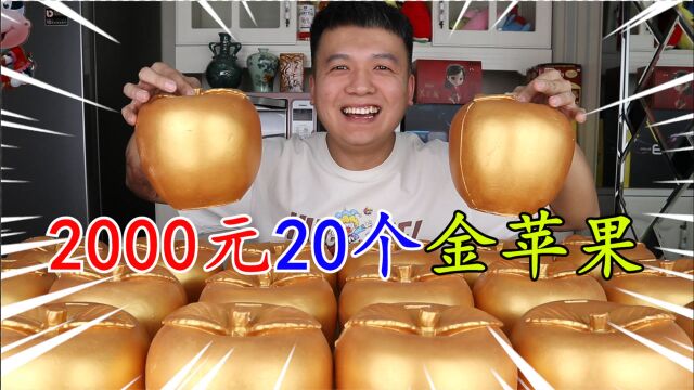 2000元买了20个“金苹果”,里面都有些啥东西,这期能赚吗?