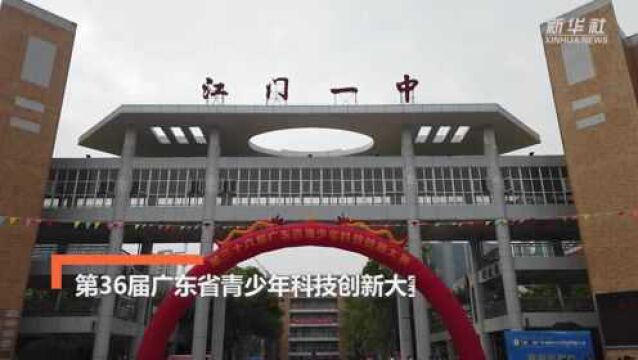 第36届广东省青少年科技创新大赛在江门举行