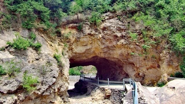 济南章丘石门村石洞有特色!400年古村有故事风景也很美!来看看