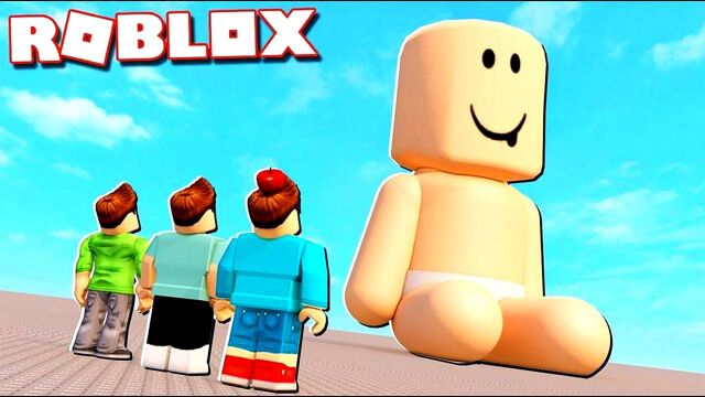 Roblox逃离巨型婴儿 我被巨型宝宝当成了它的玩具!炯囧侠解说 #6月爱玩新游特邀作者团#