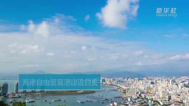 海南自由贸易港建设白皮书正式发布