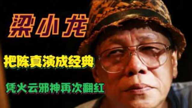 33岁把陈真演成经典,凭火云邪神再次翻红,梁小龙错失最佳时机?