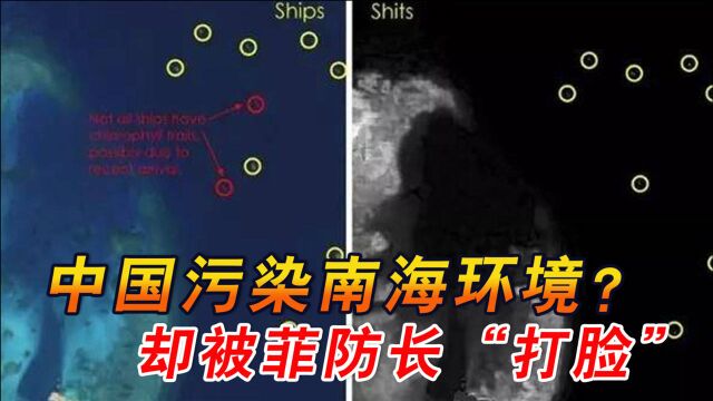 中国污染南海环境?美公司发卫星图后被菲防长打脸:这是澳大利