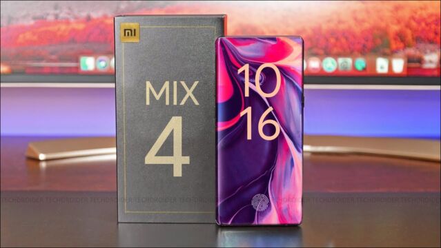 小米 MIX 4曝光欣赏,这才是小米的设计最高水准!