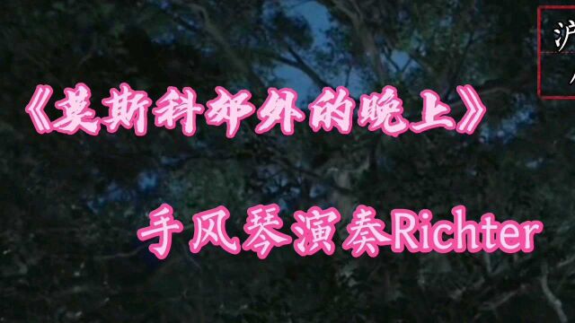 《莫斯科郊外的晚上》手风琴演奏Richter