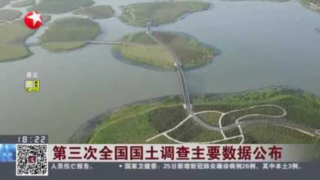 第三次全国国土调查主要数据公布:我国生态建设取得积极成效 林地草地湿地等地类增加2.6亿亩