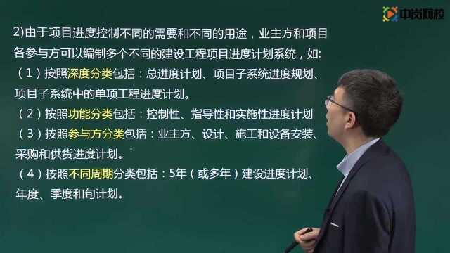 2021二级建造师精讲课程施工进度管理04学校在线