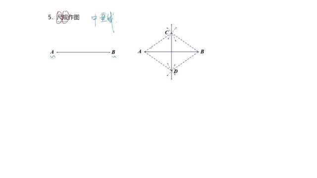 【初二数学】垂直平分线4:“尺规”作图中垂线,崽崽怎么证明?