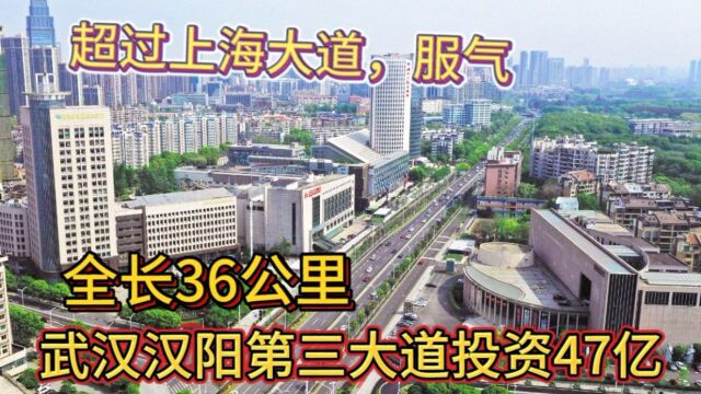 实拍记录武汉第三大道投资47亿!全长36公里!超过上海大道?服气