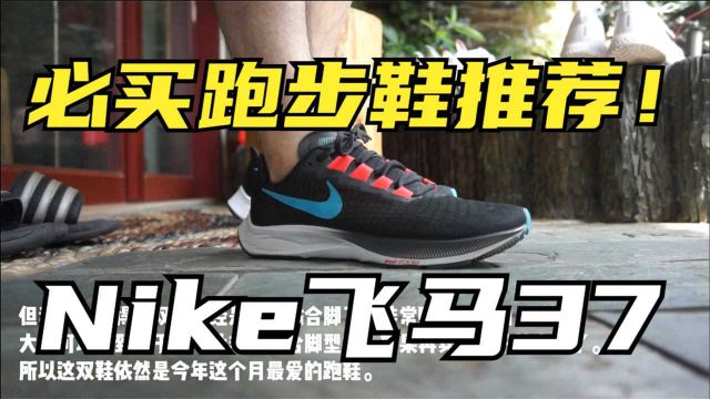 穿上跑步不想脱!飞马37代400元价位入门级跑鞋推荐!Nike Air Zoom Pegasus 37开箱测评