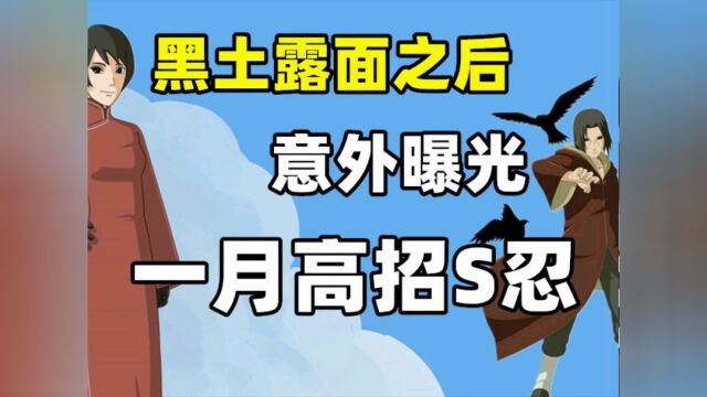 黑土露面之后,意外曝光一月高招S忍线索,秽土鼬终将来临#火影忍者手游 #秽土鼬 #火影手游