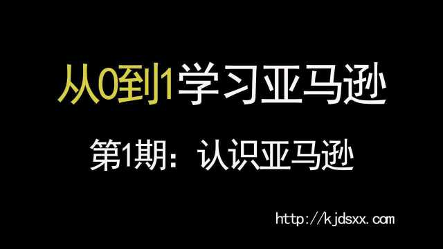 从0到1学习亚马逊:第1期认识下亚马逊跨境电商特点和站点