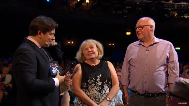 Michael McIntyre pranks giggling primary school teacher Jane BBC